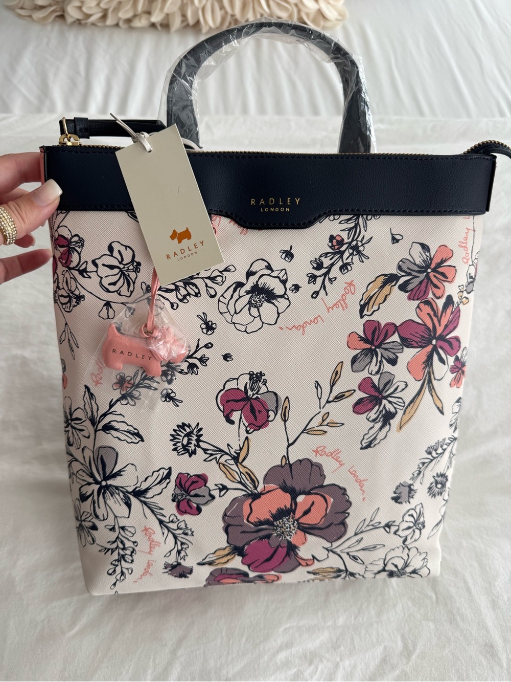 RADLEY LONDON Floral Sketch Backpack, New with Tags